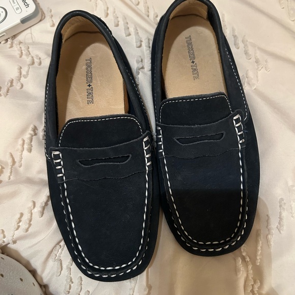 Tucker + Tate Boys Dark Blue Loafers - Picture 1 of 2